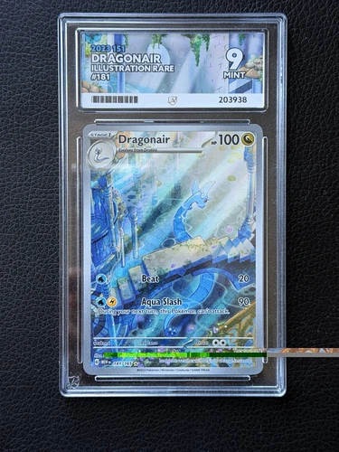 ACE Grading 9 Pokémon Dragonair 181/165 SV 151 Illustration Rare Holo 2023