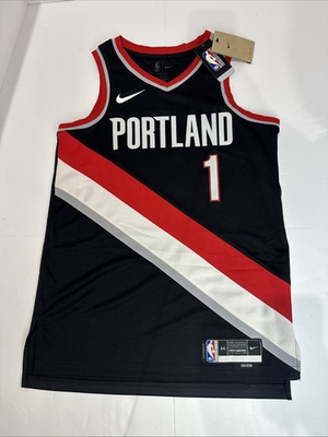 #ad #ad Men’s Nike Portland Trail Blazers Simons Icon Edition Swingman Jersey MEDIUM 44 $64.99