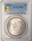 1884 CC Morgan Silver Dollar PCGS MS-65+ PLUS
