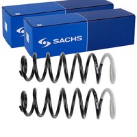 2X Sachs Fahrwerksfedern Hinten Passend FÜR CitroËN Jumpy Fiat Scudo Peugeot