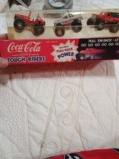 Vintage 'Tough Riders' Coca Cola Toy Cars (3 Pack) NIB