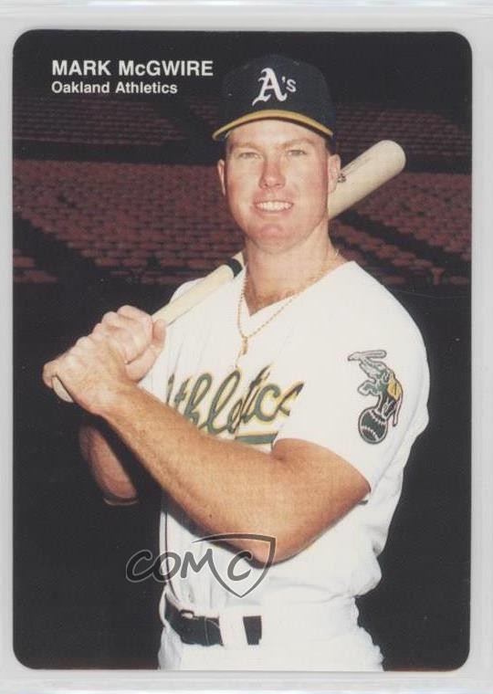 1989 Mother's Cookies Mark McGwire Food Issue Mark McGwire #1 0q4m