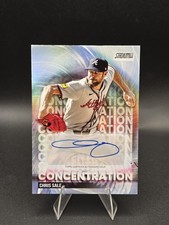 2025 Topps Stadium Club - Concentration Autographs Chris Sale #TVA-CS (AU)