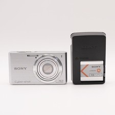 Excellent condition SONY DSC W610 Silver Digital Camera Operation Confirmed