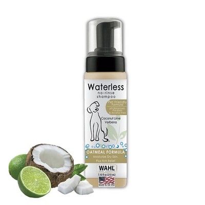 Usa Pet Friendly Waterless No Rinse Shampoo for Animals Â Oatmeal & Coconut L.