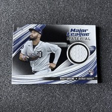 2023 Topps Update Major League Material Jersey Relic Riley Greene RC Black /199