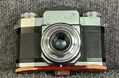 Zeiss Ikon Contaflex Super SLR Camera 50mm f2.8 Tessar Light Meter Case