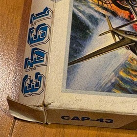 Nintendo Famicom Software Capcom 1943 with Box Manual #065cbb