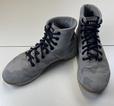 NOBULL Outwork High-Top Trainers Artic Camo Grey US Women 9 Men 7.5