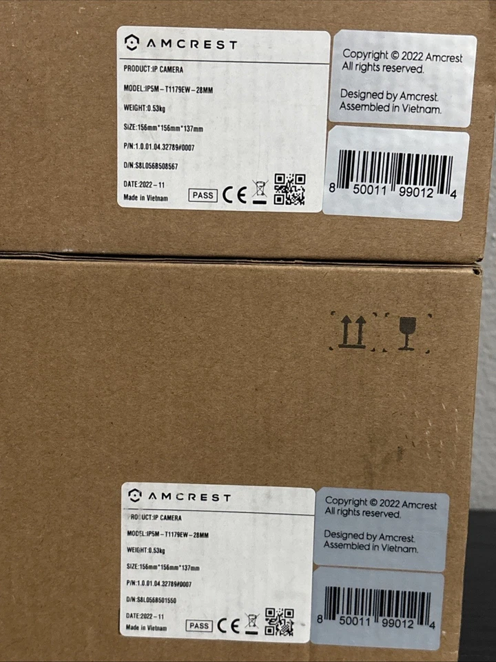 Amcrest IP5M-T1179EW-28MM Outdoor Network Security Camera (2 Pack) - Image 2 of 4