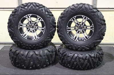 BRUTE FORCE 750 25'' QUADKING ATV TIRE & ITP SS212 M WHEEL KIT IRS1CA BIGGHORN