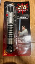 Rubies Star Wars Obi-Wan EP1 Lightsaber Unopened Rare Collectible Toy