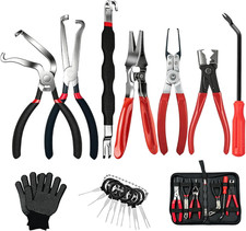 10 PCS Electrical Disconnect Pliers, Electrical Connector Removal Tool for Cars,