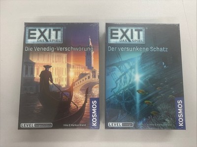 EXIT 2x Die Venedig-Verschwörung + Der Versunkene Schatz