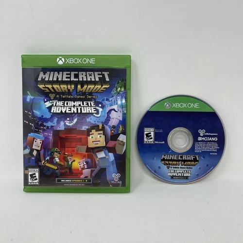 Minecraft Story Mode Telltale Games The Complete Adventure Xbox One - Tested