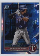 2022 Bowman Chrome Draft Sapphire Edition Anthony Gutierrez #BDC-110 0d6g
