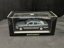 Minichamps 1/43 Mercedes-Benz 560 SEL 1988 Petrol Metallic Diecast Model
