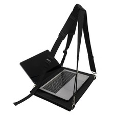 Laptop Harness - Walking Desk-Hands Free Portable Wearable Desk with Adjustab...