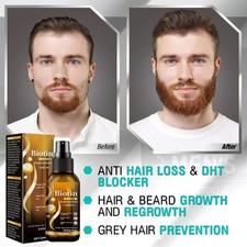 Biotin Hair Growth Serum  Hair Spray 2.1 Fl Oz Pack of 1 , White