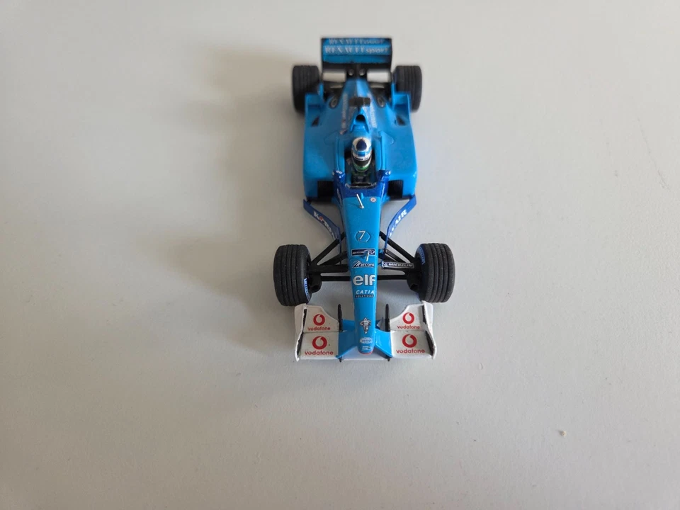 Minichamps 1/43 Benetton Renault B201 G. Fisichella - 2001 - Per ricambi/ricambi - Immagine 2 di 4