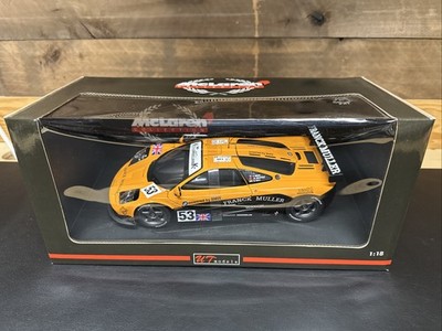 UT Models 1:18 1996 Le Mans 24h #53 McLaren F1 Orange/Black Franck Muller