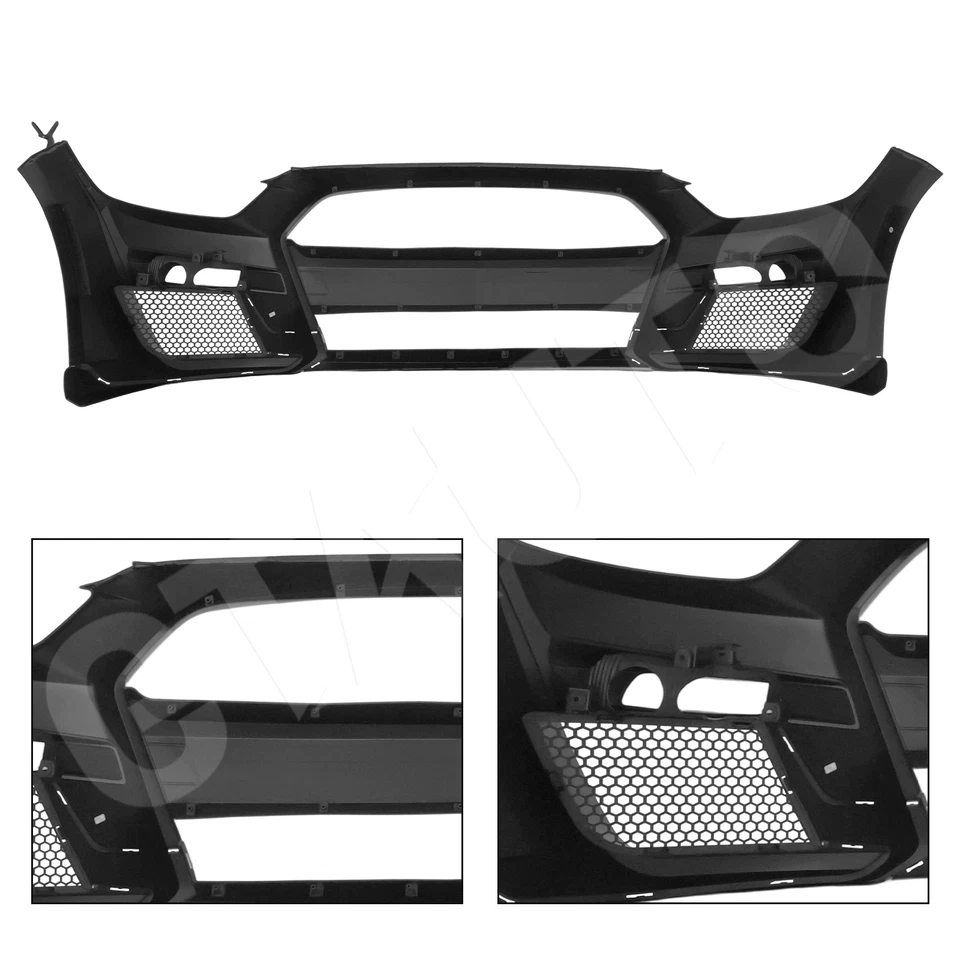 For Ford Mustang 2015-2017 GT500 Style Shebly Facelift Front Bumper Grille Kit - Изображение 4 из 4
