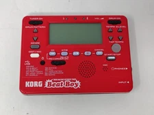 KORG BEAT BOY Drum Machine Recorder Tuner Samplers Red Recode Tuner Effector