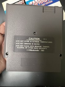 028-003 Jeopardy! 25th Anniversary Edition (Nintendo Entertainment, 1990) NES