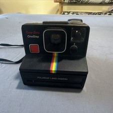 Polaroid Time-Zero OneStep Land Camera Black Vintage Instant Camera