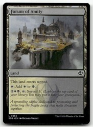Forum of Amity #256 Foil Secrets of Strixhaven MTG