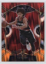 2020-21 Panini Select Concourse Red White Orange Flash Prizm CJ Elleby #100 0w77