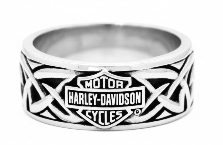 Harley-Davidson Biker Sterling Silver Rings for Men for sale | eBay