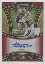 2020 Panini Select Signatures Red Prizm 45/50 Adam Trautman #SS-ATR Auto 0nj5