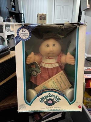 Cabbage Patch Kids 15th Anniversary 16in Doll 1998 Veda Joanelle 20532