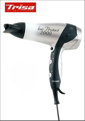 Ionen Haartrockner 2000 Watt Trisa Swiss Ion Protect