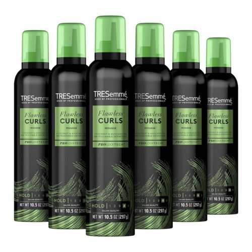 TRESemmé Flawless Curls Pack of 6 Nourishing Mousse With Coconut and Avocado