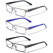 Pablo Z Men Women Clear Lens Reading Eye Glasses Fashion Readers 1.50 - 3.5 New