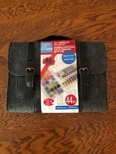 Artist's Loft Art Set 44pc Watercolor Sketching, Felt Messenger Bag NWT NIP