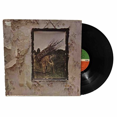 LED ZEPPELIN IV 4 Untitled LP ZOSO Vinyl Record SD 19129 Porky