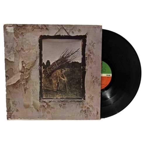 LED ZEPPELIN IV 4 Untitled LP ZOSO Vinyl Record SD 19129 Porky PECKO DUCK - Imagen 2 de 12
