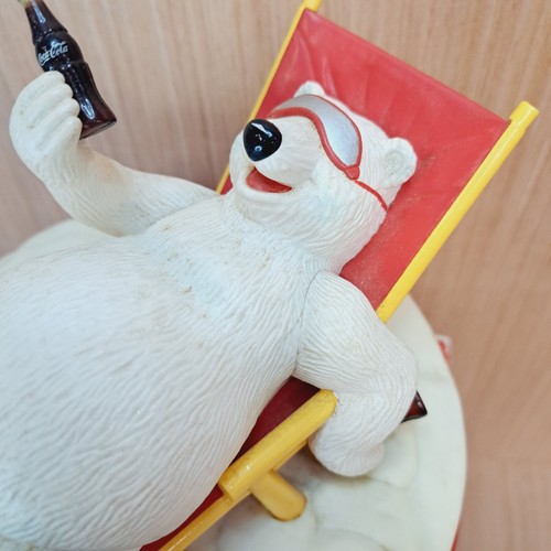 Coca Cola rotierender musikalischer Wecker des Eisbären - Bild 3 von 14