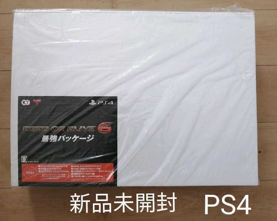 DEAD OR ALIVE 6 Strongest Package PS4 Game Japan Collector's editon 