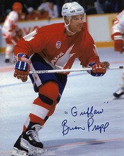 Team Canada Brian Propp Signed Autographed 8x10 Photo COA
