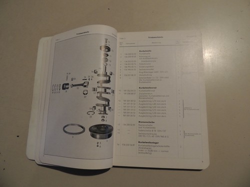 08.1953 Mercedes-Benz 170 S-V Ersatz teil e liste katalog - Picture 6 of 10