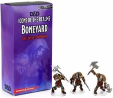 1x Boneyard: Orc Skeleton Promo New Sealed Product - D D Icons of the Realms