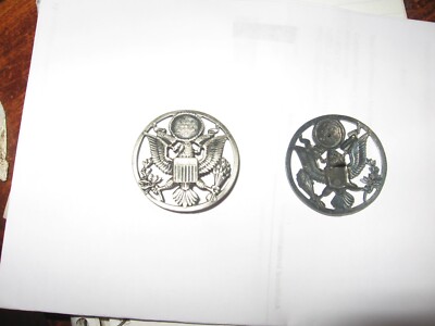 Air Force Enlisted Cap Badge - USAF HAT - GI ISSUE