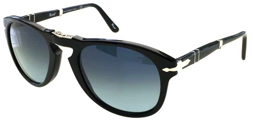 PERSOL 714 52 BLACK S3 NERO POLARIZED POLARIZZATO CUSTOMIZED PIEGHEVOLE  FOLDING | eBay