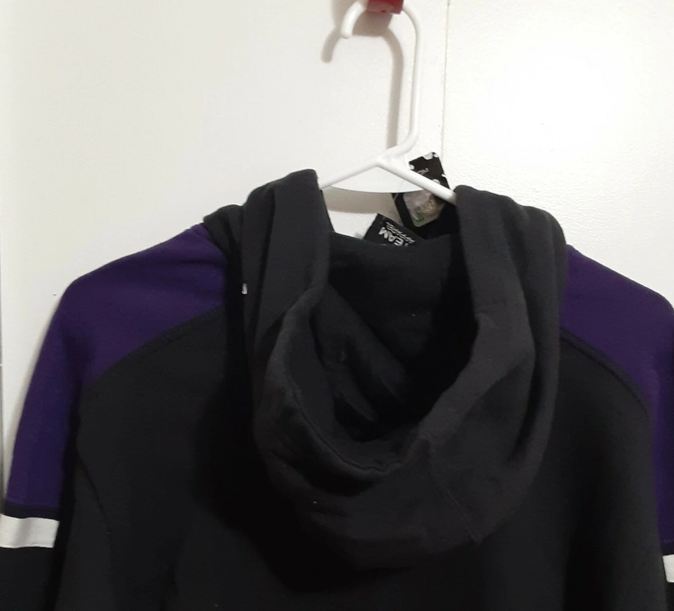 Hoodie Size Adult XL  SuperBowl By football Pullover Black