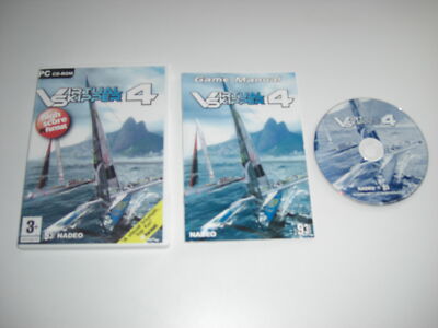 Virtual Skipper 4 Stück CD Rom VS4 VS Segel Sim - SCHNELLER VERSAND