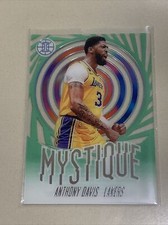 2019-20 Illusions Anthony Davis Mystique Emerald Insert Parallel SP Lakers #2